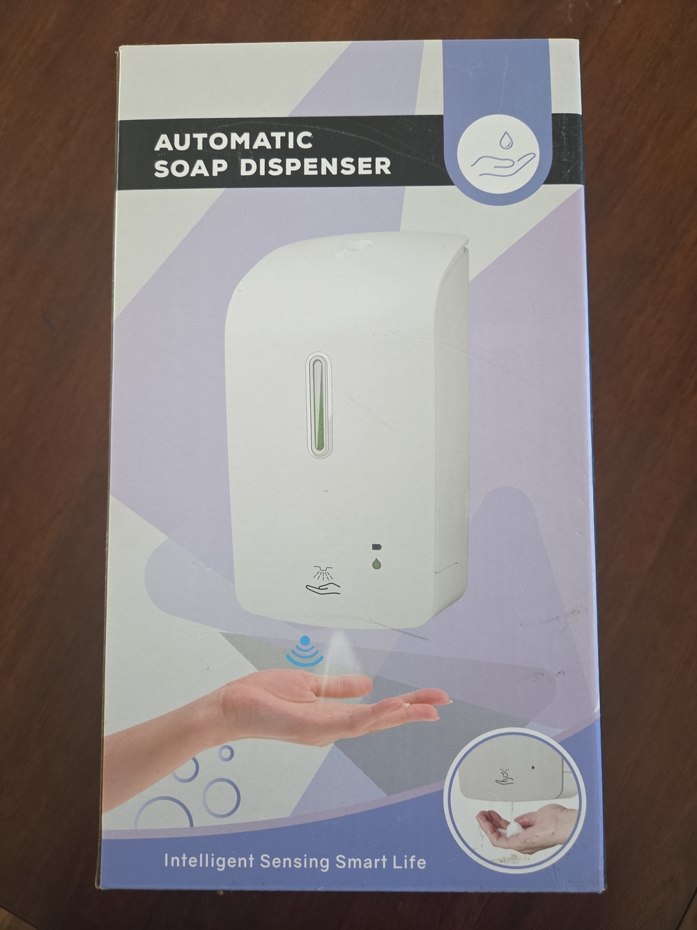 Automatic White Soap Dispenser - Touchless Foam Dispenser